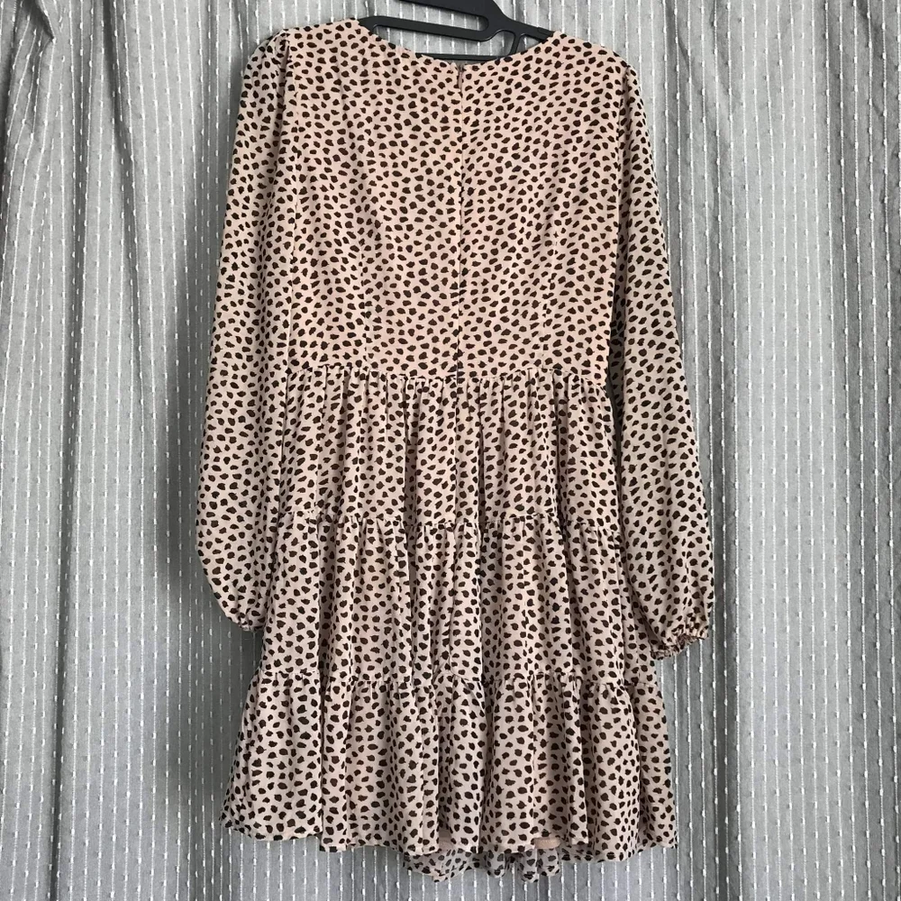 Hello Molly Lined Pink and Black Dress Size M - Picture 2 of 5